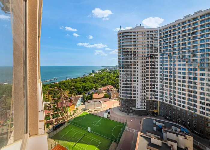 люксовые апартементы с видом на море Odessa