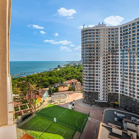 люксовые апартементы с видом на море Odessa